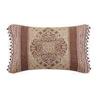 Queen Street Wallace Terracotta Rectangular Throw Pillow