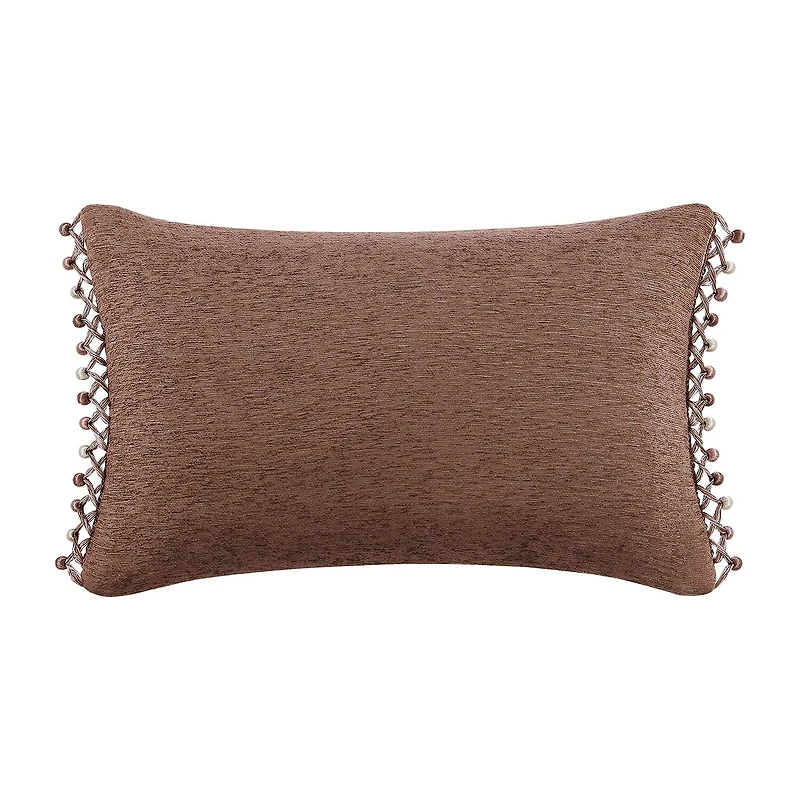 Queen Street Wallace Terracotta Rectangular Throw Pillow