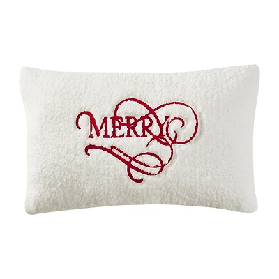 Queen Street Merry Rectangular Throw Pillow