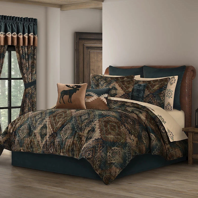Queen Street Benson 4-pc. Midweight Comforter Set