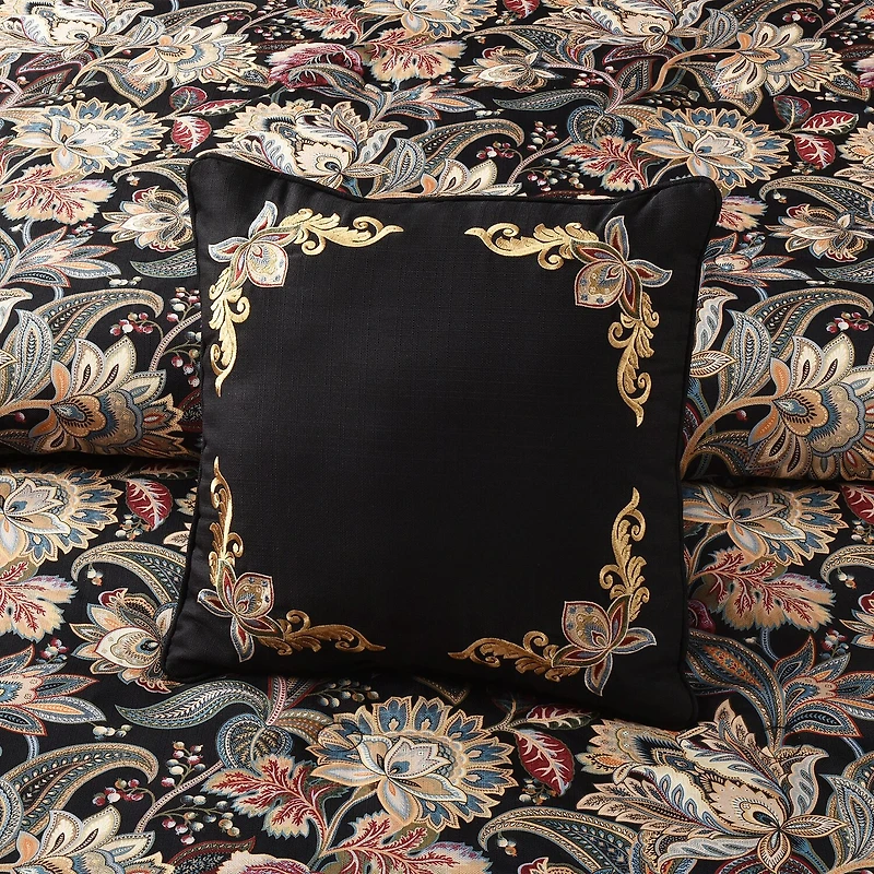 Royal Court Calabria Square Throw Pillow