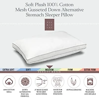 Ella Jayne Viscose from Bamboo Down Alternative Medium Density Bed Pillow