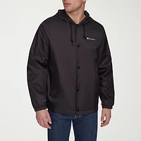 Champion Mens Hooded Water Resistant Midweight Raincoat