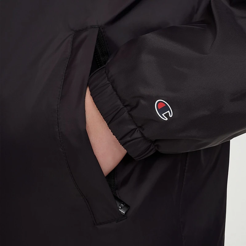 Champion Mens Hooded Water Resistant Midweight Raincoat