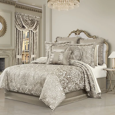 Queen Street Branson Flax 4-pc. Midweight Comforter Set