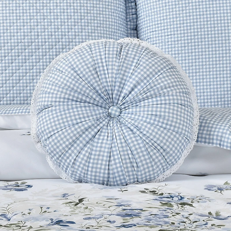 Royal Court Kourtney Round Throw Pillow