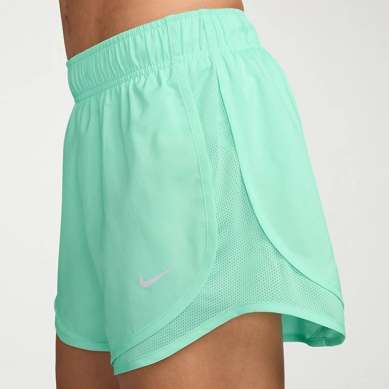 Nike Womens 3" Mid Rise Moisture Wicking Running Short