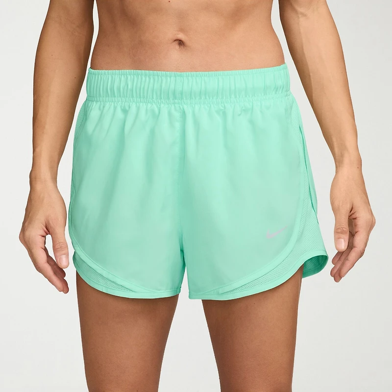 Nike Womens 3" Mid Rise Moisture Wicking Running Short