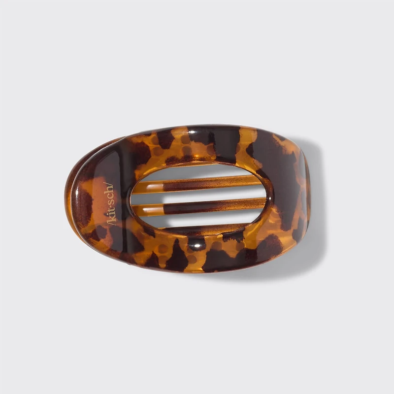 Kitsch Recycled Plastic Medium Flat Cloud Clip- Tort