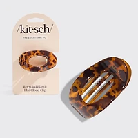 Kitsch Recycled Plastic Small Flat Cloud Clip- Tort