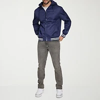 Champion Mens Hooded Midweight Bomber Jacket