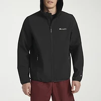 Champion Mens Hooded Water Resistant Midweight Softshell Jacket