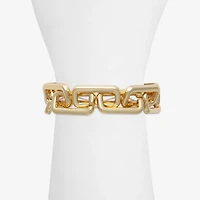 Bijoux Bar Womens Solid 9 Inch Link Bracelet