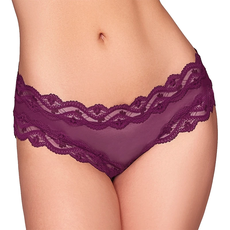 Ilusion Mesh Lace Boyshort - 1244
