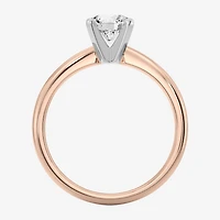 1 CT. Lab-Grown (G / SI2) Diamond Round Solitaire Engagement Ring 10K Gold