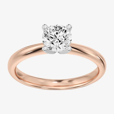 1 CT. Lab-Grown (G / SI2) Diamond Round Solitaire Engagement Ring 10K Gold