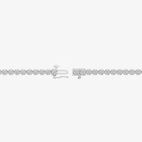 (F / Vs2) Womens 2 CT. T.W. Lab Grown White Diamond Sterling Silver 7.25 Inch Tennis Bracelet