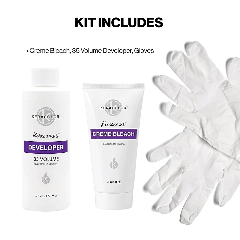 Keracolor Keracanvas Hair Lightenting & Toning System - 6.0 Oz.