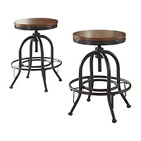 Signature Design by Ashley® Valebeck Counter Height Bar Stool-Set of 2