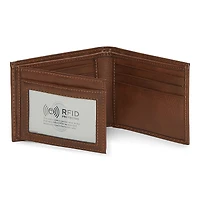 J. Ferrar Mens Rfid Blocking Traveler Wallet