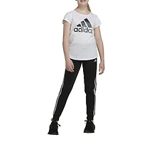 adidas Big Kid Girls Round Neck Short Sleeve Regular Fit Graphic T-Shirt
