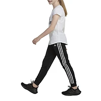 adidas Big Kid Girls Round Neck Short Sleeve Regular Fit Graphic T-Shirt