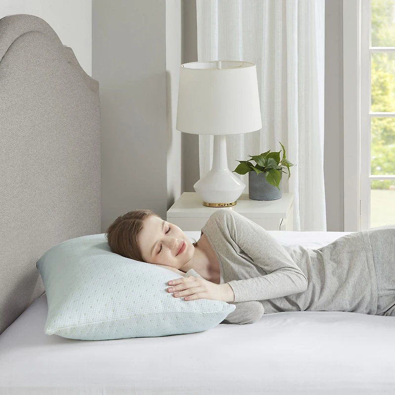 Sleep Philosophy Memory Foam Gel Bed Pillow