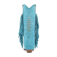 Dingo Womens Spirit Trail Stacked Heel Cowboy Boots