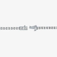 Womens Lab Created White Sapphire Sterling Silver Jewelry Set