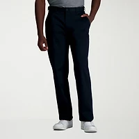 Haggar Wrinkle Free Performance Khaki Mens Classic Fit Flat Front Pant