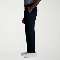 Haggar Wrinkle Free Performance Khaki Mens Classic Fit Flat Front Pant