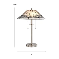 Dale Tiffany Linette Glass Table Lamp
