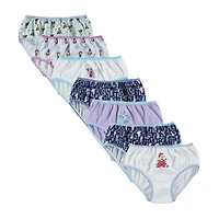 Little Girls Frozen 7 Pack Brief Panty Gup8623