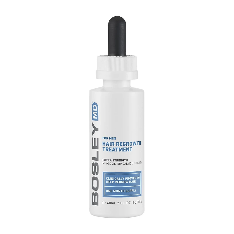 BosleyMD Mens Regrowth Dropper Hair Treatment 2 oz.