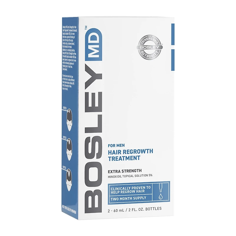 BosleyMD Mens Regrowth Dropper Hair Treatment 2 oz.