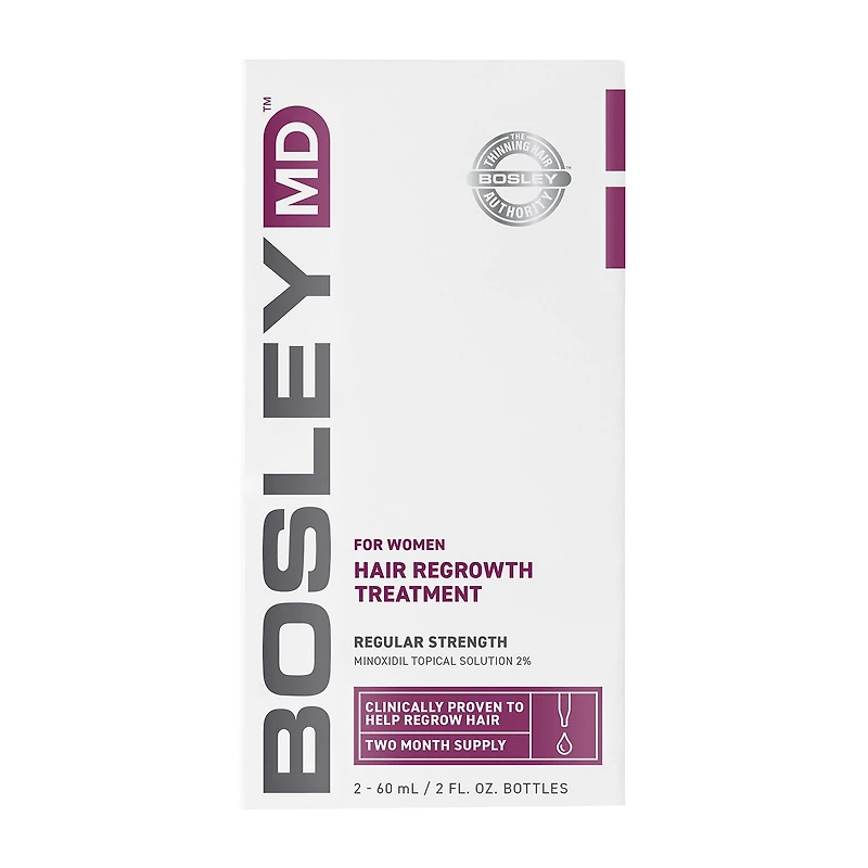 BosleyMD Womens Regrowth Dropper Hair Treatment 2 oz.