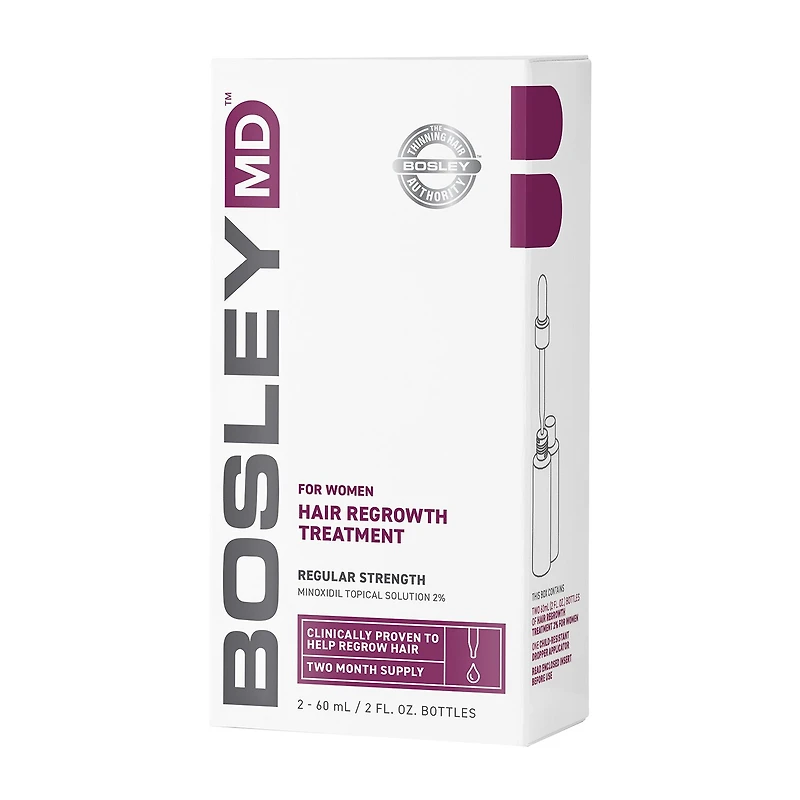 BosleyMD Womens Regrowth Dropper Hair Treatment 2 oz.