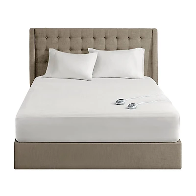 Serta® Waterproof Heated Electric Mattress Pad