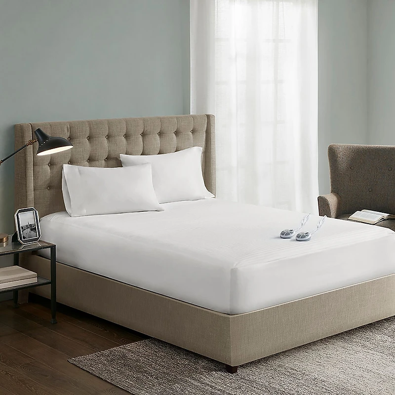 Serta® Waterproof Heated Electric Mattress Pad
