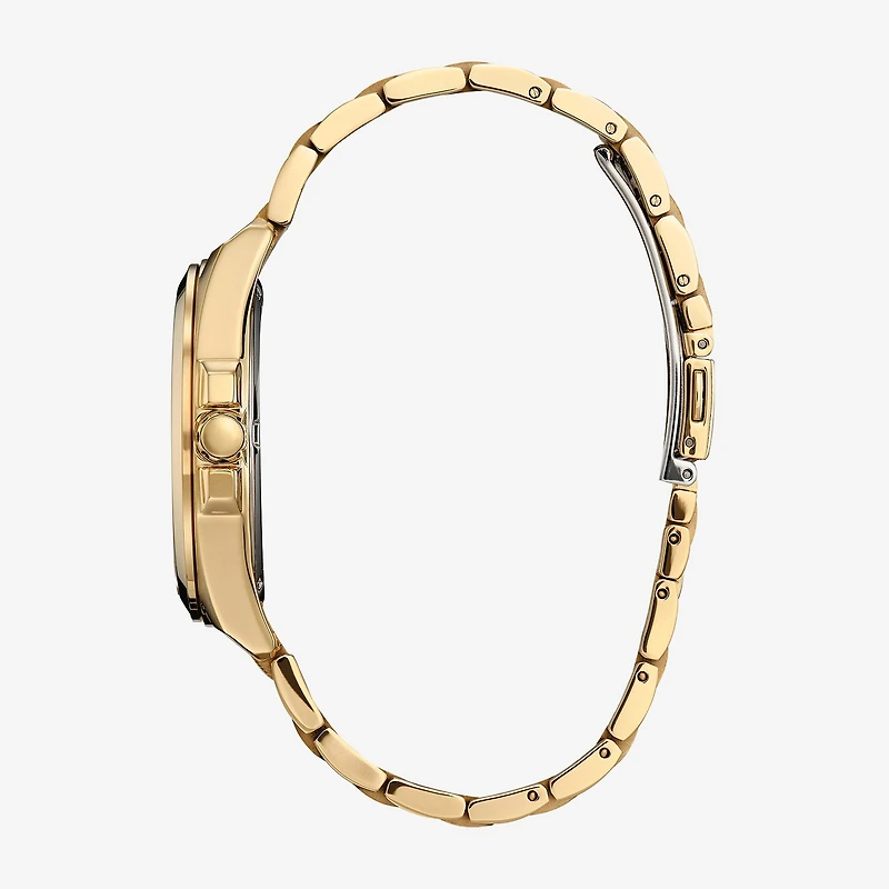 Citizen Peyten Mens Gold Tone Stainless Steel Bracelet Watch Bm7532-54p