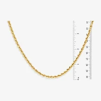 Made in Italy Unisex Adult 14K Gold 18 Inch Rope Chain Necklace
