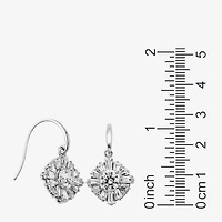 100 Facets by DiamonArt® Cubic Zirconia 2-pc Drop Earrings and Necklace Set
