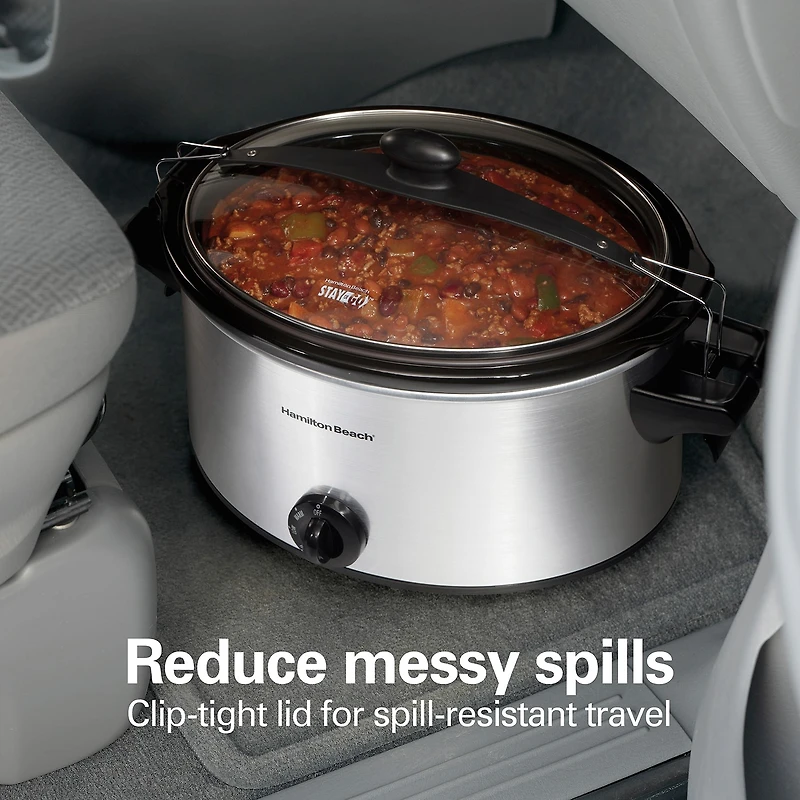 Hamilton Beach® Stay Or Go® 6-qt. Oval Slow Cooker