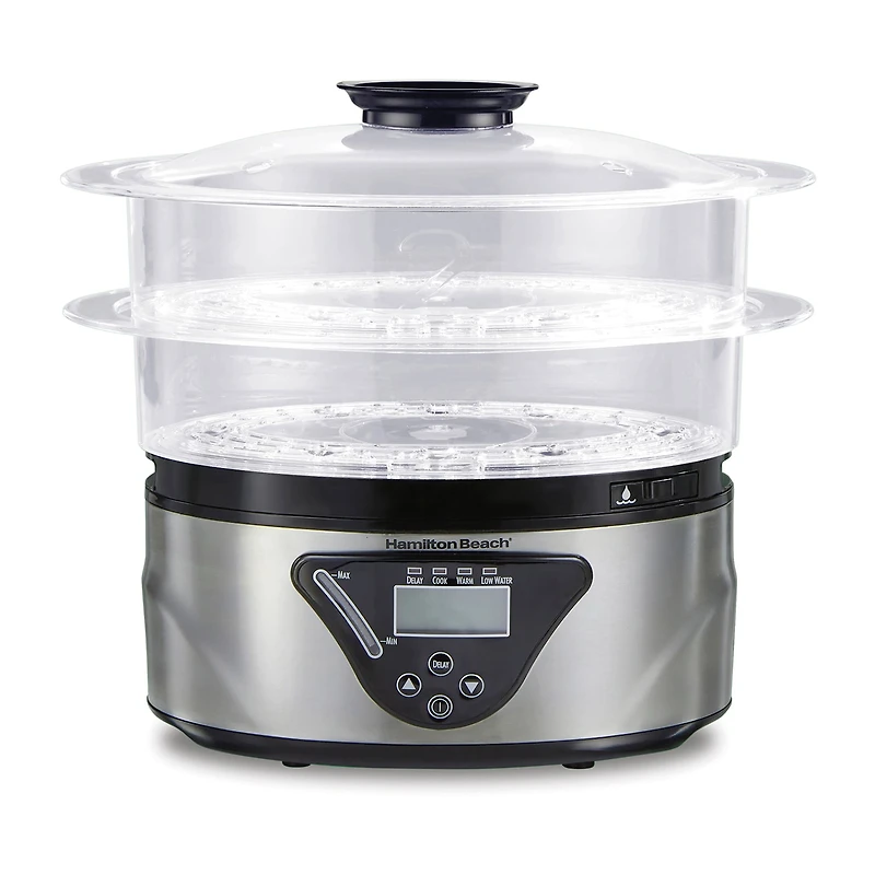 Hamilton Beach® Two-Tier Digital Food Steamer and Rice Cooker
