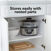 Hamilton Beach® Two-Tier Digital Food Steamer and Rice Cooker