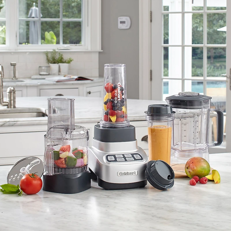 Cuisinart® BFP-650P1 Velocity Ultra Trio Blender/Food Processor with Travel Cups