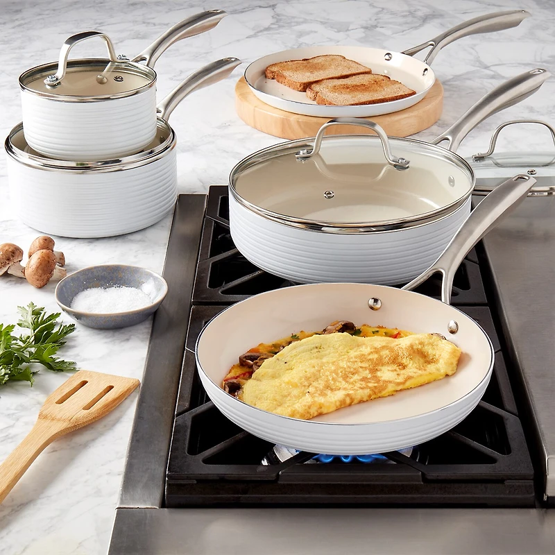 Denmark Monaco Aluminum 10-pc. Cookware Set