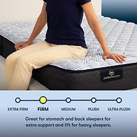 Serta Perfect Sleeper Blue Lagoon Nights 12" Firm Tight Top - Mattress Only