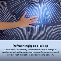 Serta Perfect Sleeper Cobalt Calm 13.25" Plush Tight Top