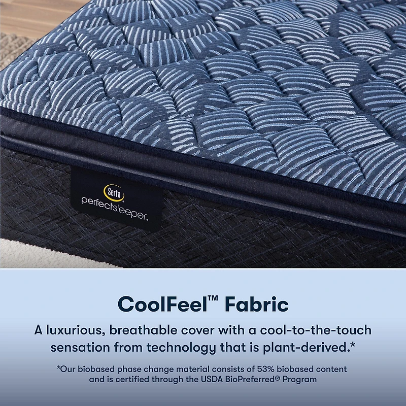 Serta Perfect Sleeper Cobalt Calm Plus 14.5" Firm Pillow Top - Mattress Only